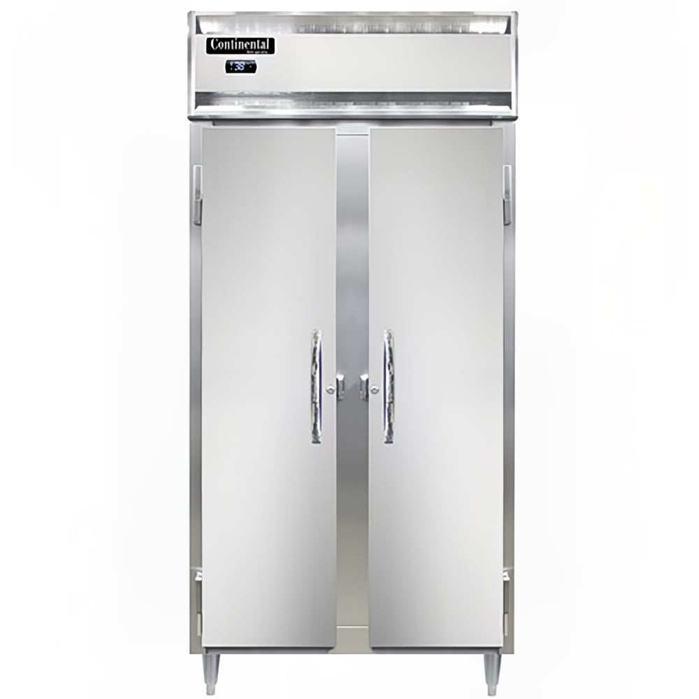 160-D2RSENSA 36 1/4" Two Section Reach In Refrigerator, (2) Left/Right Hinge Solid Doors, To...