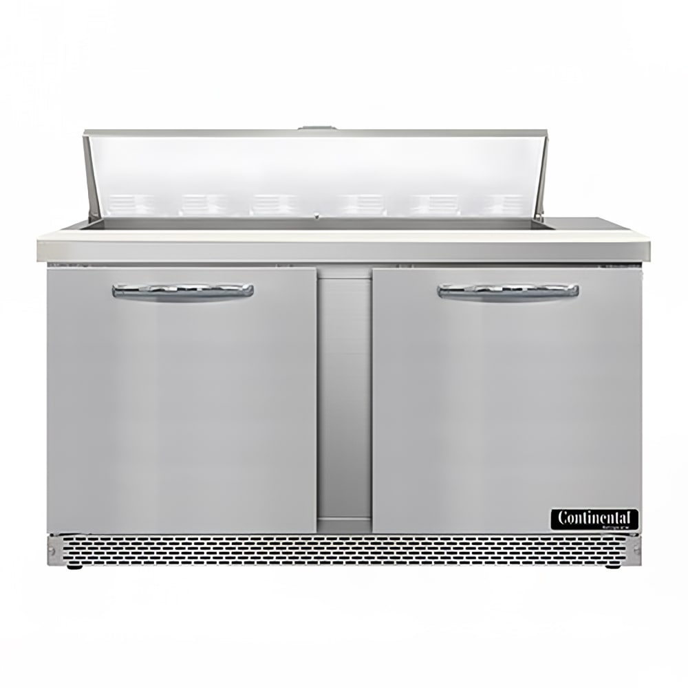 160-SW60N12FB 60" Sandwich/Salad Prep Table w/ Refrigerated Base, 115v