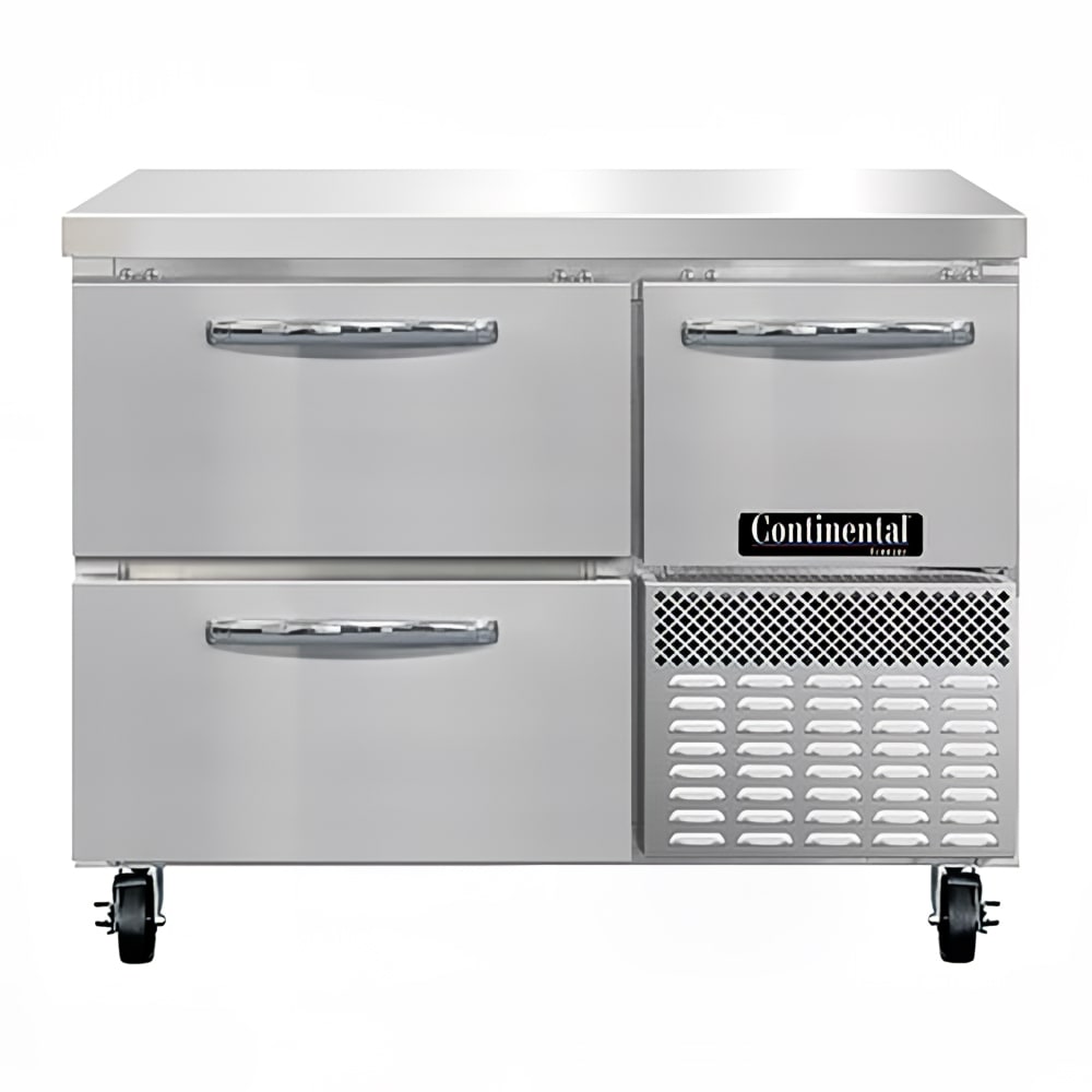 160-FA43ND 43" W Worktop Freezer w/ (2) Sections, (1) Door, (2) Drawers, 115v