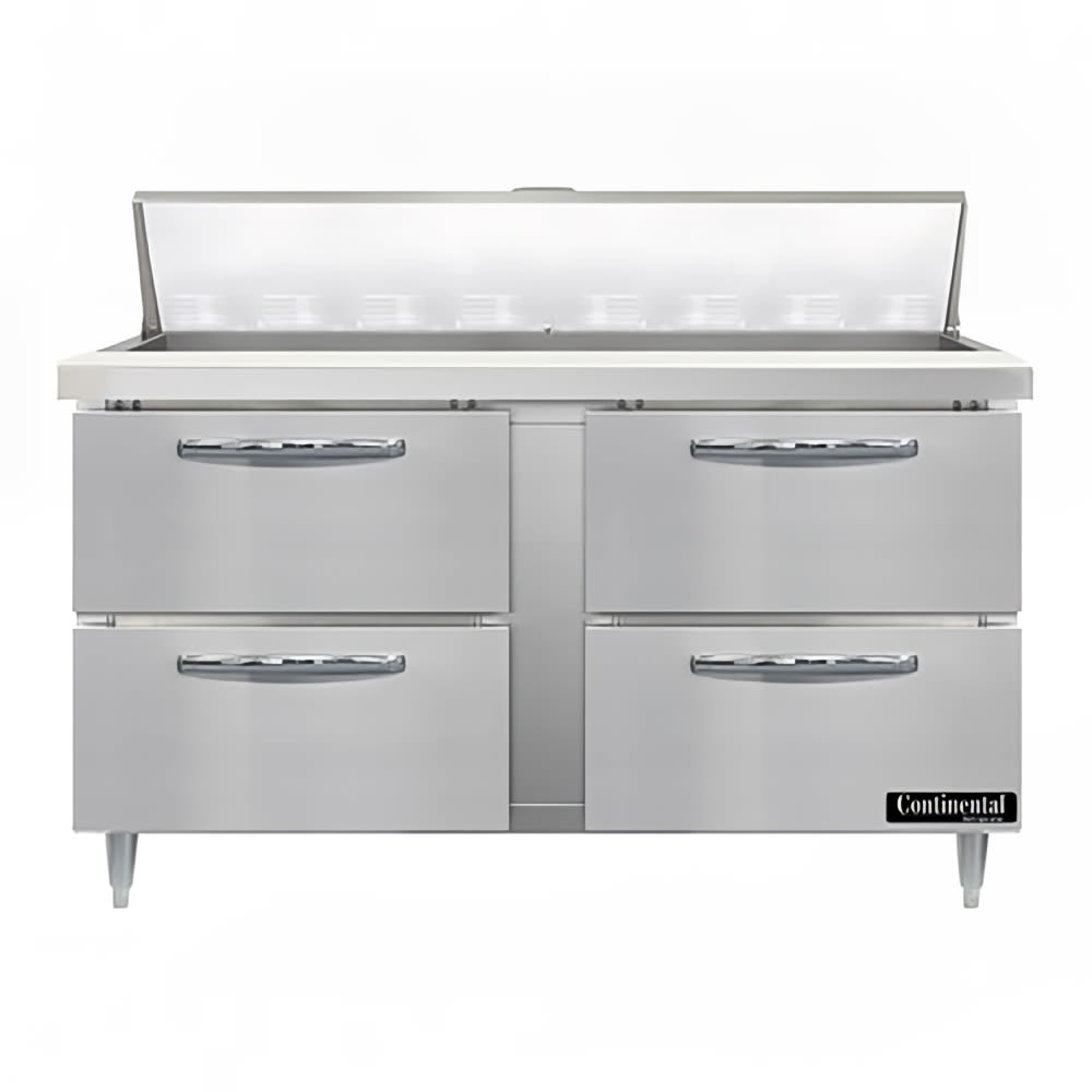 160-D60N16D 60" Designer Line Sandwich/Salad Prep Table w/ Refrigerated Base, 115v