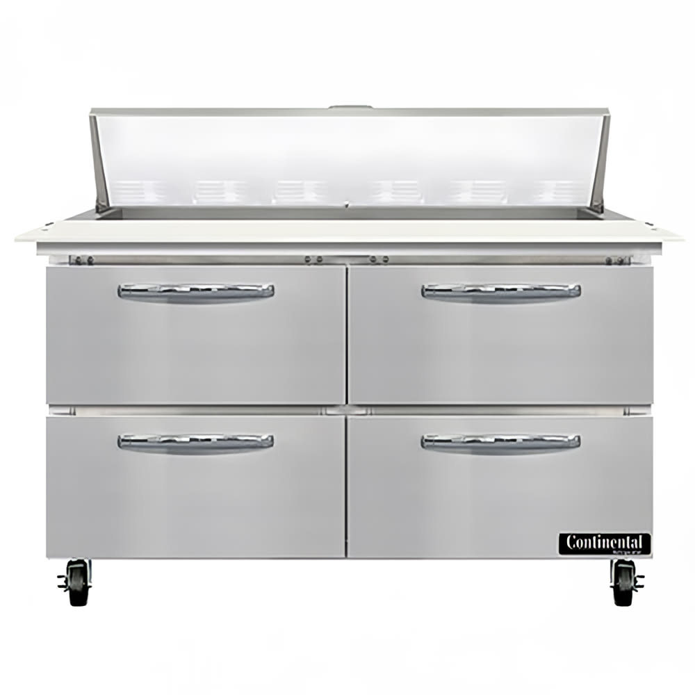 160-SW48N12CD 48" Sandwich/Salad Prep Table w/ Refrigerated Base, 115v