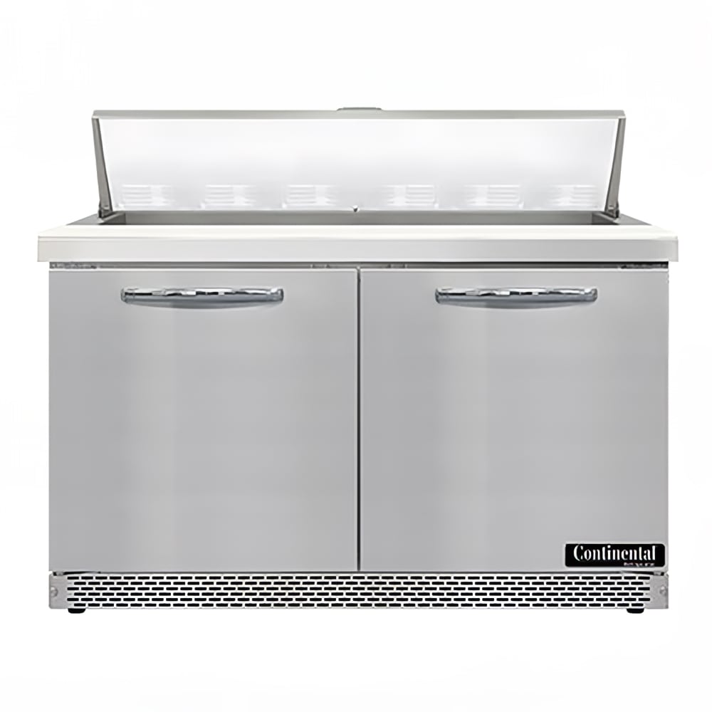 160-SW48N12FB 48" Sandwich/Salad Prep Table w/ Refrigerated Base, 115v
