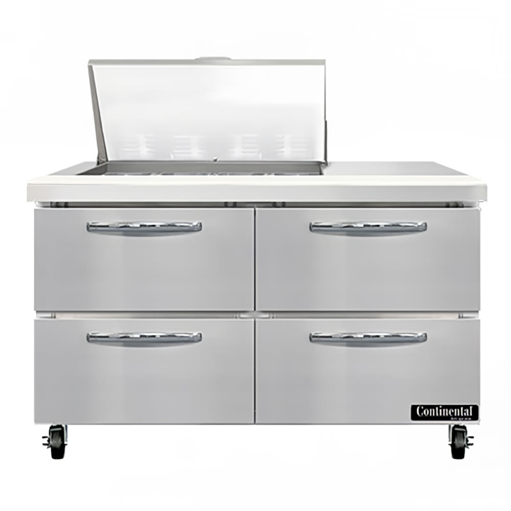 160-SW48N12MD 48" Sandwich/Salad Prep Table w/ Refrigerated Base, 115v
