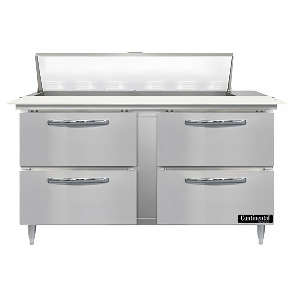 160-D60N12CD 60" Designer Line Sandwich/Salad Prep Table w/ Refrigerated Base, 115v