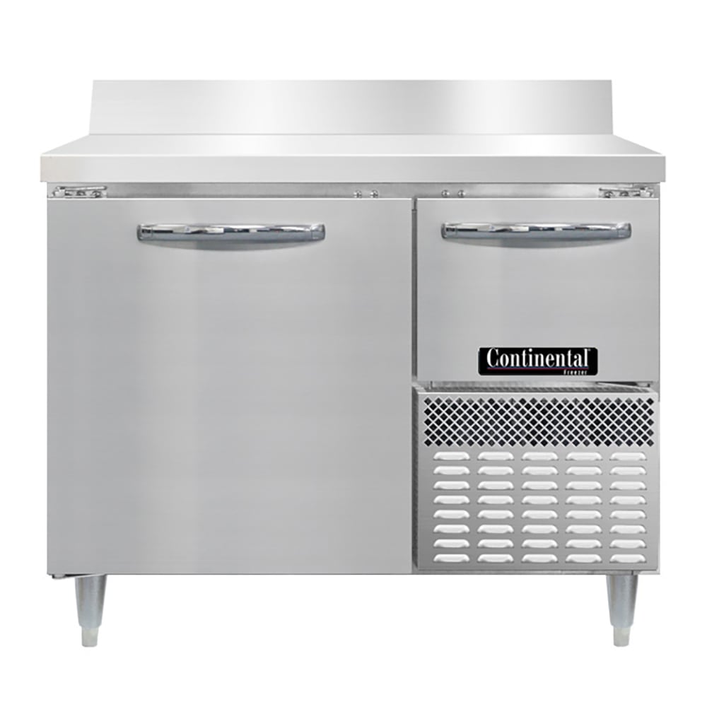 160-DFA43NSSBS 43" W Worktop Freezer w/ (2) Sections & (2) Doors, 115v