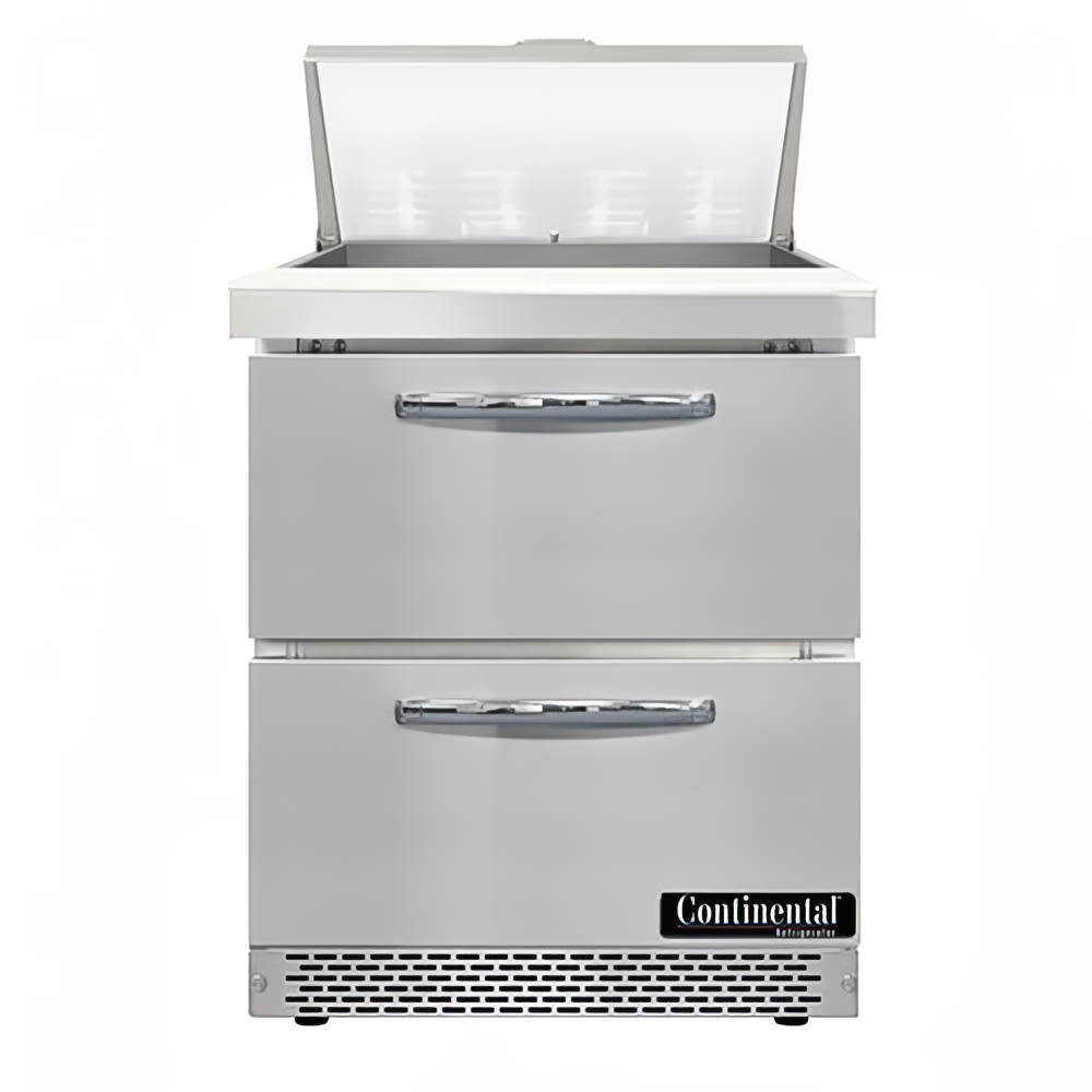 160-D27N8FBD 27" Designer Line Sandwich/Salad Prep Table w/ Refrigerated Base, 115v
