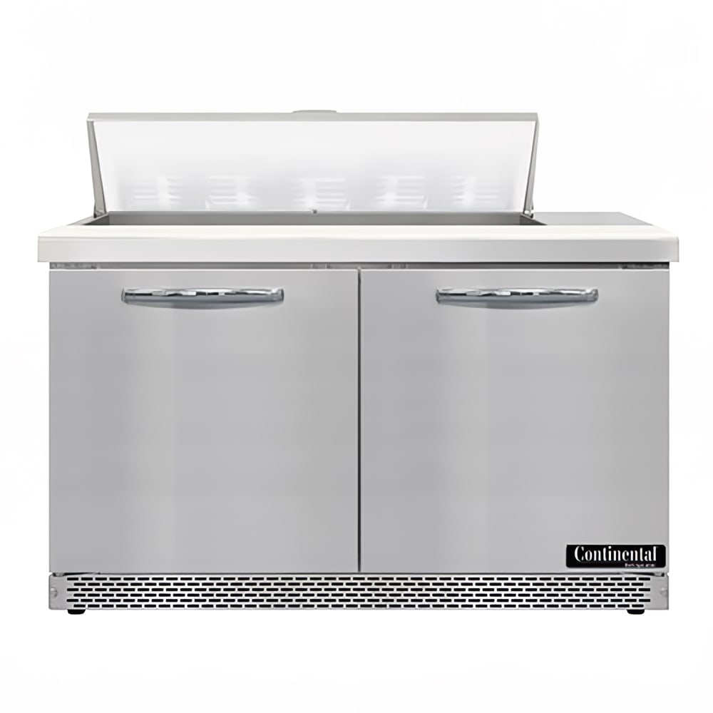 160-D48N10FB 48" Designer Line Sandwich/Salad Prep Table w/ Refrigerated Base, 115v