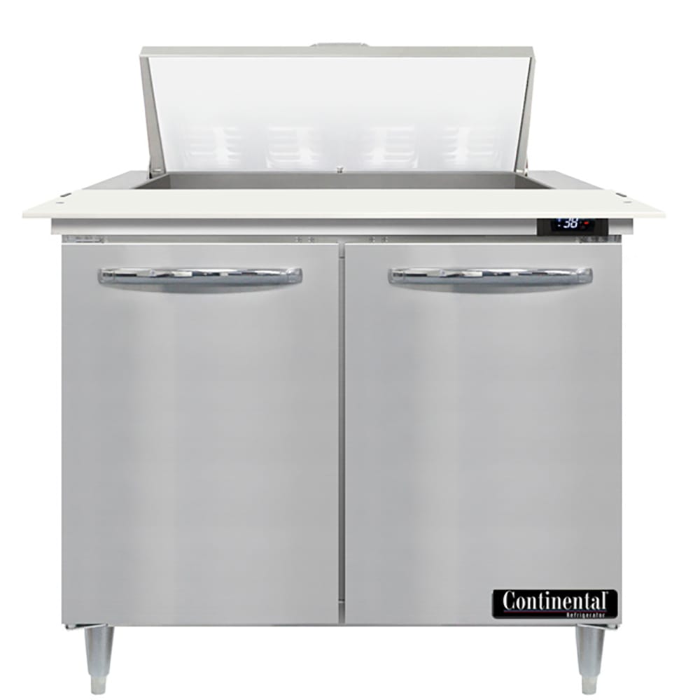 160-D36N8C 36" Designer Line Sandwich/Salad Prep Table w/ Refrigerated Base, 115v