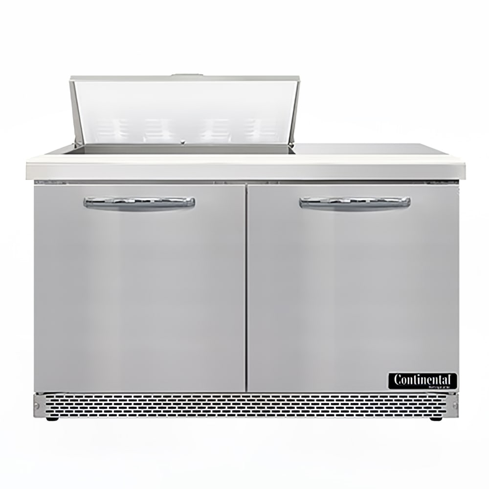 160-SW48N8FB 48" Sandwich/Salad Prep Table w/ Refrigerated Base, 115v