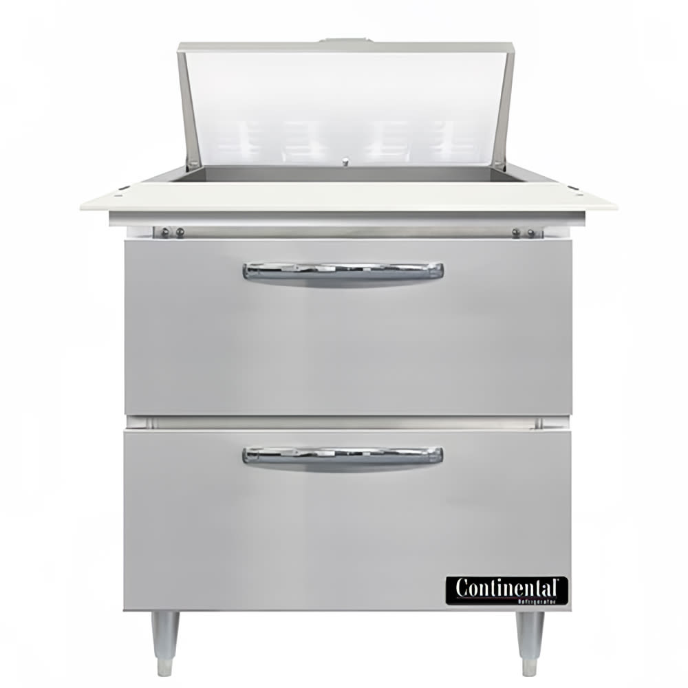 160-D32N8CD 32" Designer Line Sandwich/Salad Prep Table w/ Refrigerated Base, 115v