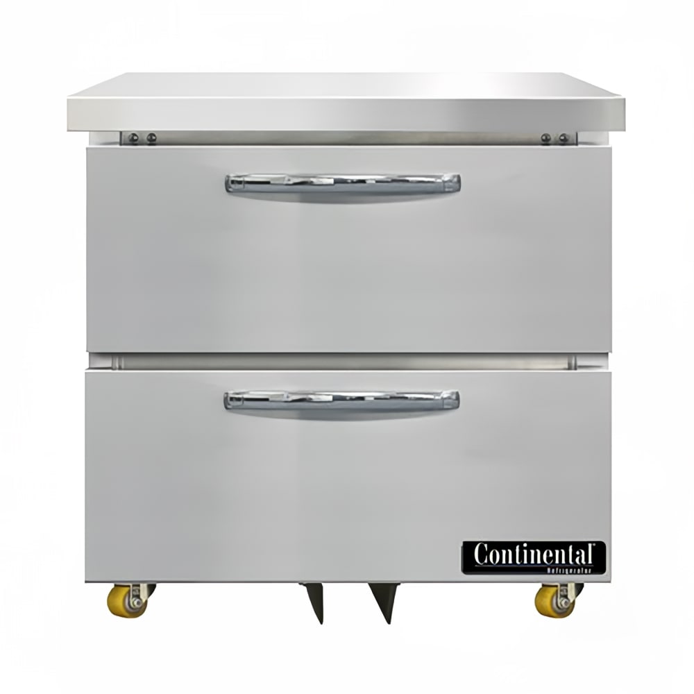 160-D32NUD 32" W Undercounter Refrigerator w/ (1) Section & (2) Drawers, 115v