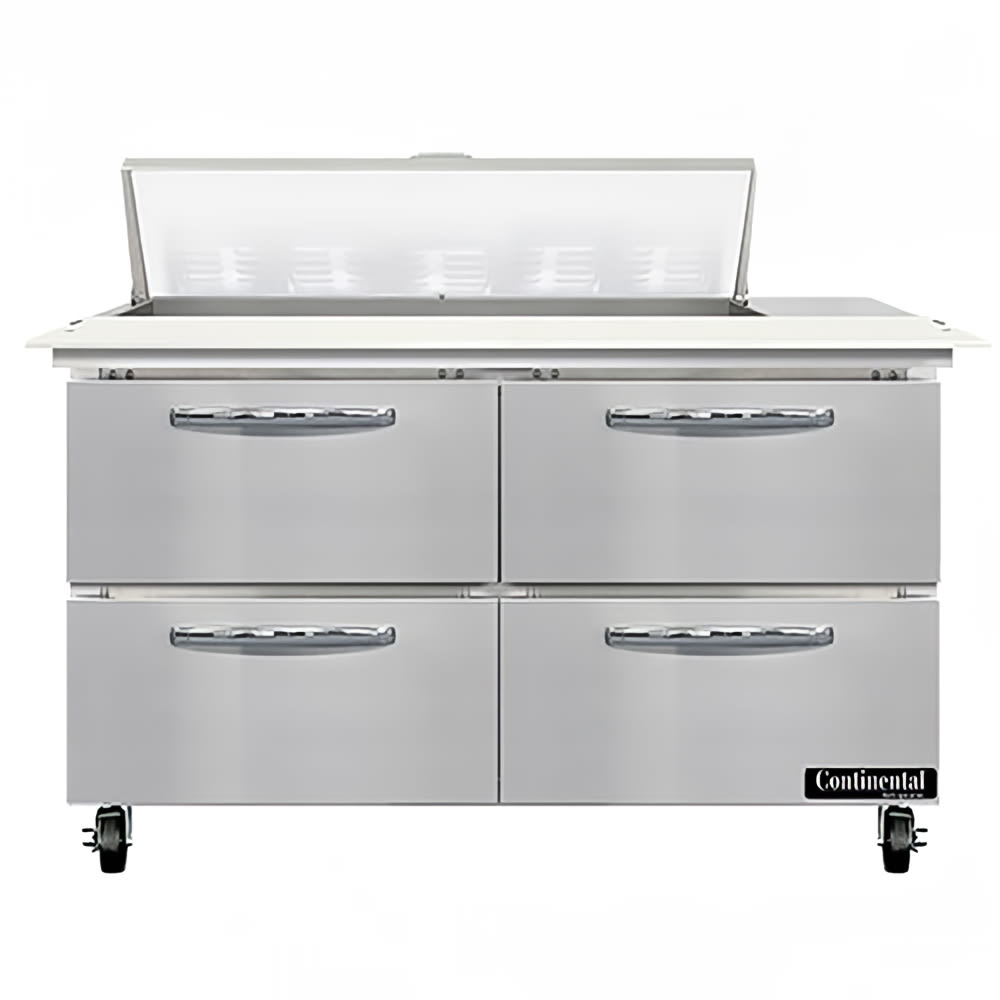 160-SW48N10CD 48" Sandwich/Salad Prep Table w/ Refrigerated Base, 115v