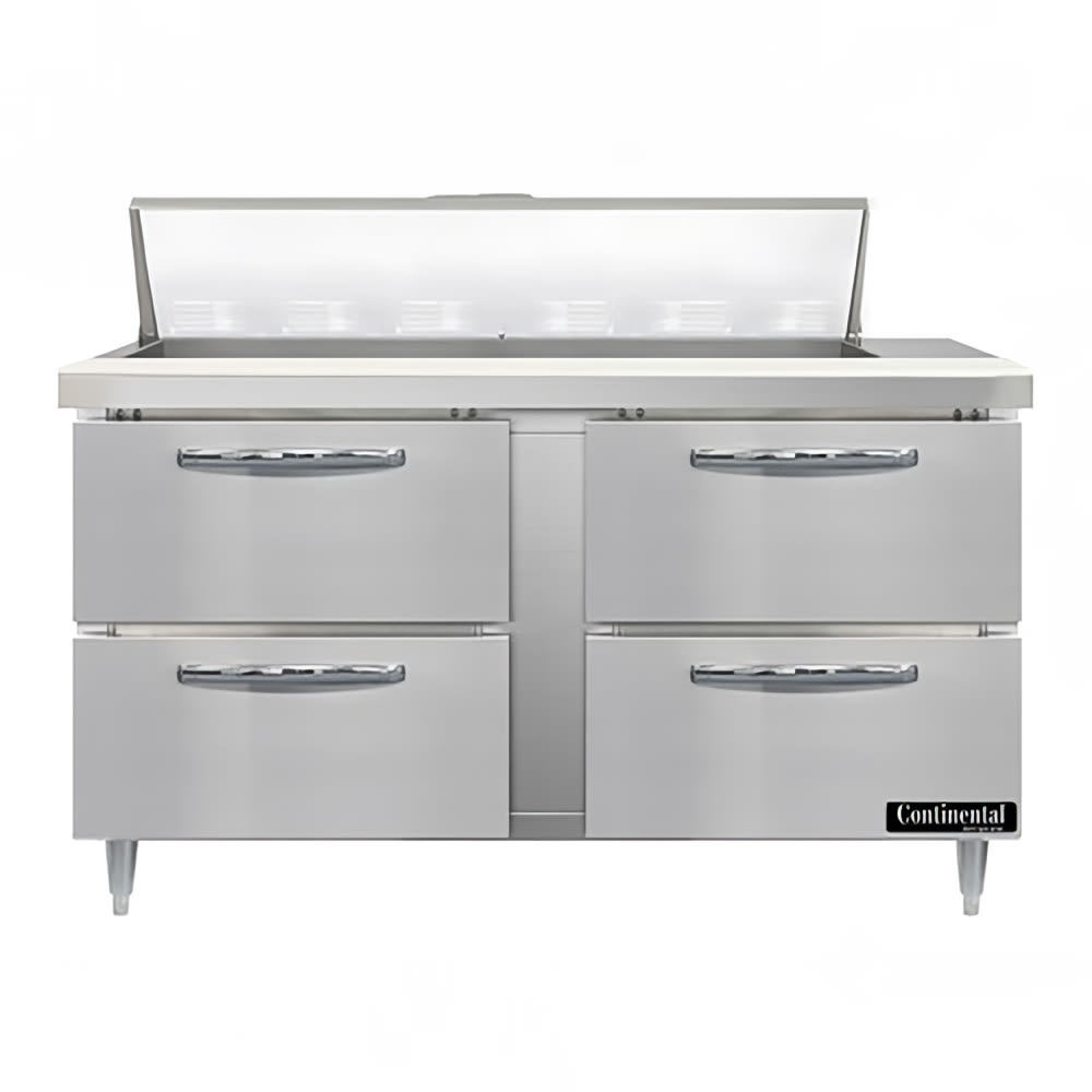 160-D60N12D 60" Designer Line Sandwich/Salad Prep Table w/ Refrigerated Base, 115v