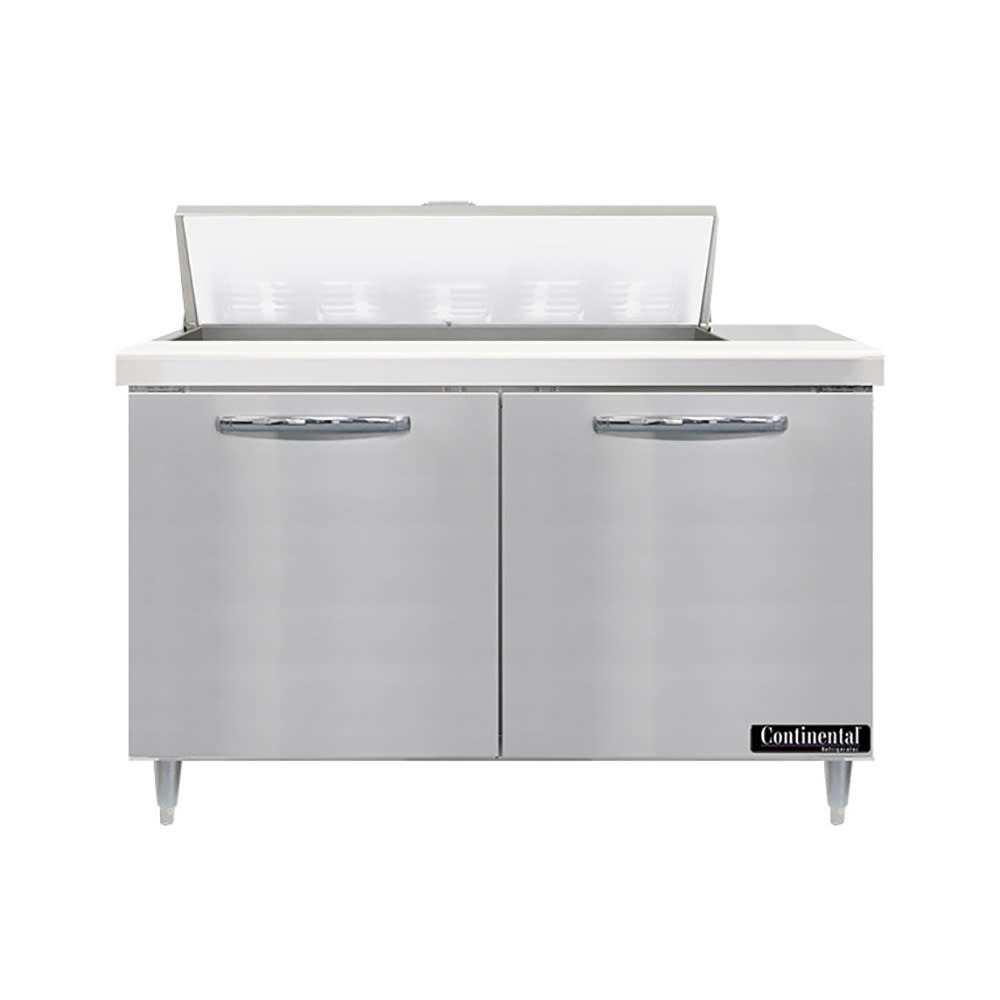 160-D48N10 48" Designer Line Sandwich/Salad Prep Table w/ Refrigerated Base, 115v