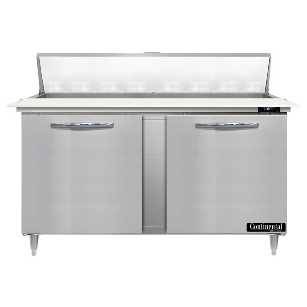 160-D60N16C 60" Designer Line Sandwich/Salad Prep Table w/ Refrigerated Base, 115v
