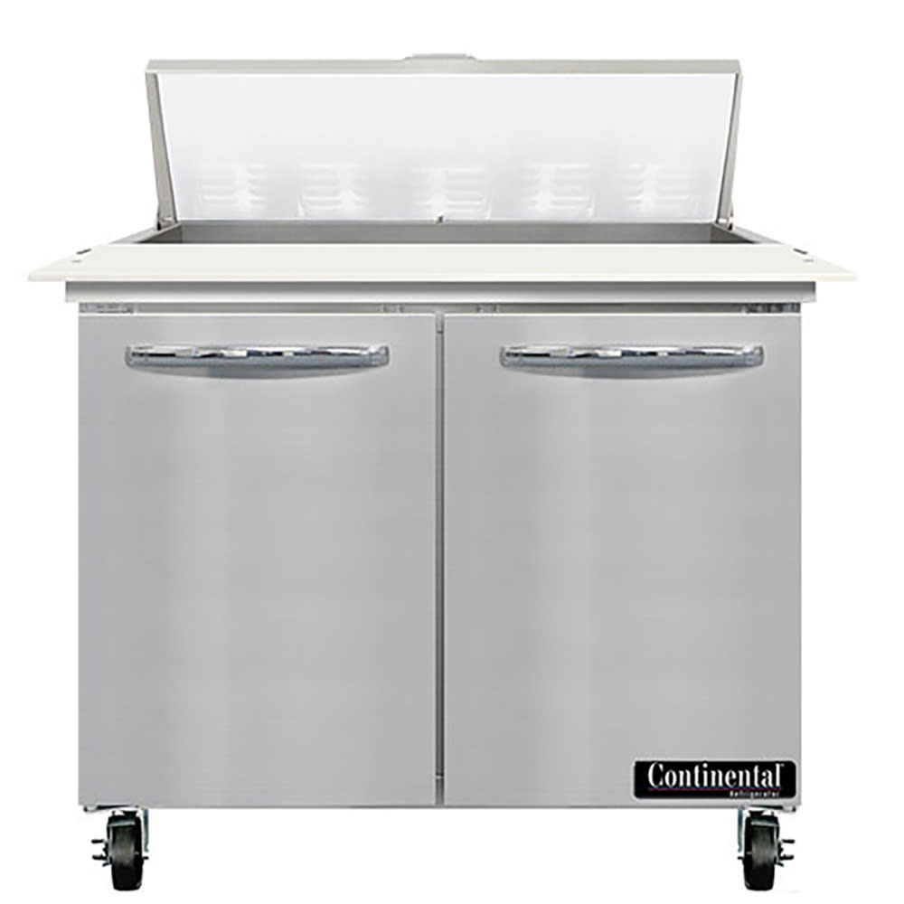 160-SW36N10C 36" Sandwich/Salad Prep Table w/ Refrigerated Base, 115v