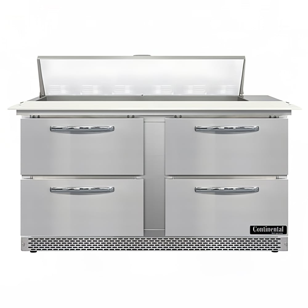 160-D60N12CFBD 60" Designer Line Sandwich/Salad Prep Table w/ Refrigerated Base, 115v