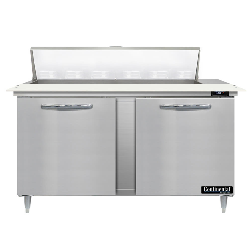 160-D60N12C 60" Designer Line Sandwich/Salad Prep Table w/ Refrigerated Base, 115v