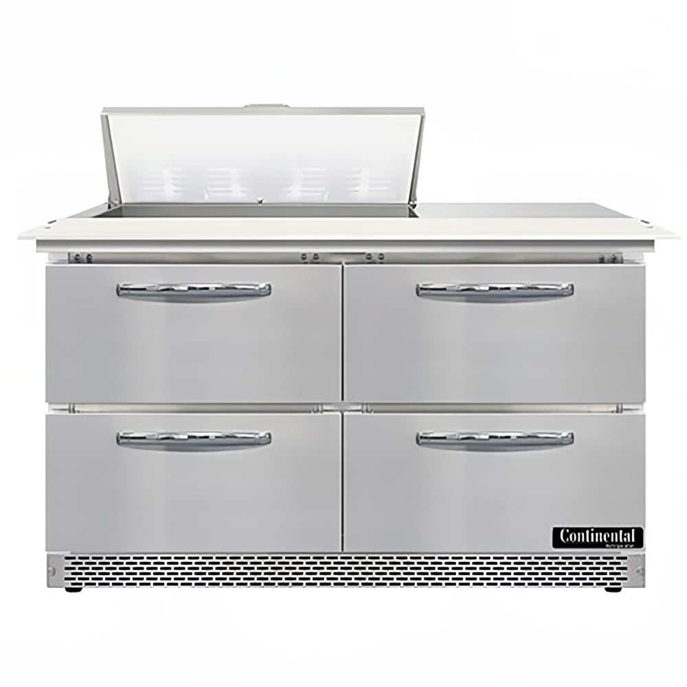 160-SW48N8CFBD 48" Sandwich/Salad Prep Table w/ Refrigerated Base, 115v
