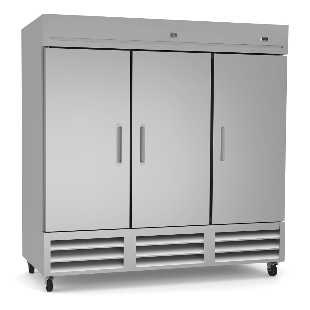 Kelvinator Commercial KCHRI81R3DR (738243) 81" Three Section Reach In