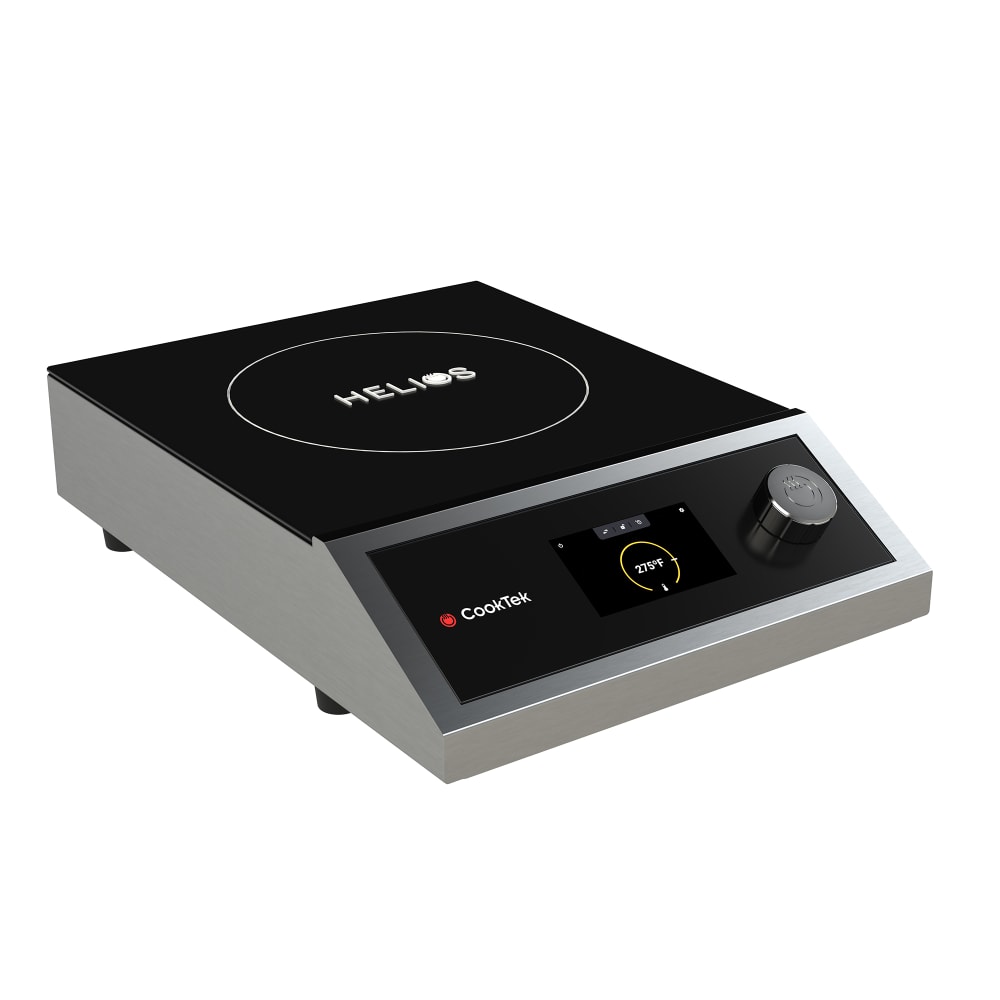 CookTek HTF-9500-SH18-1 Helios Countertop Commercial Induction Cooktop w/ (1) Burner, 120v