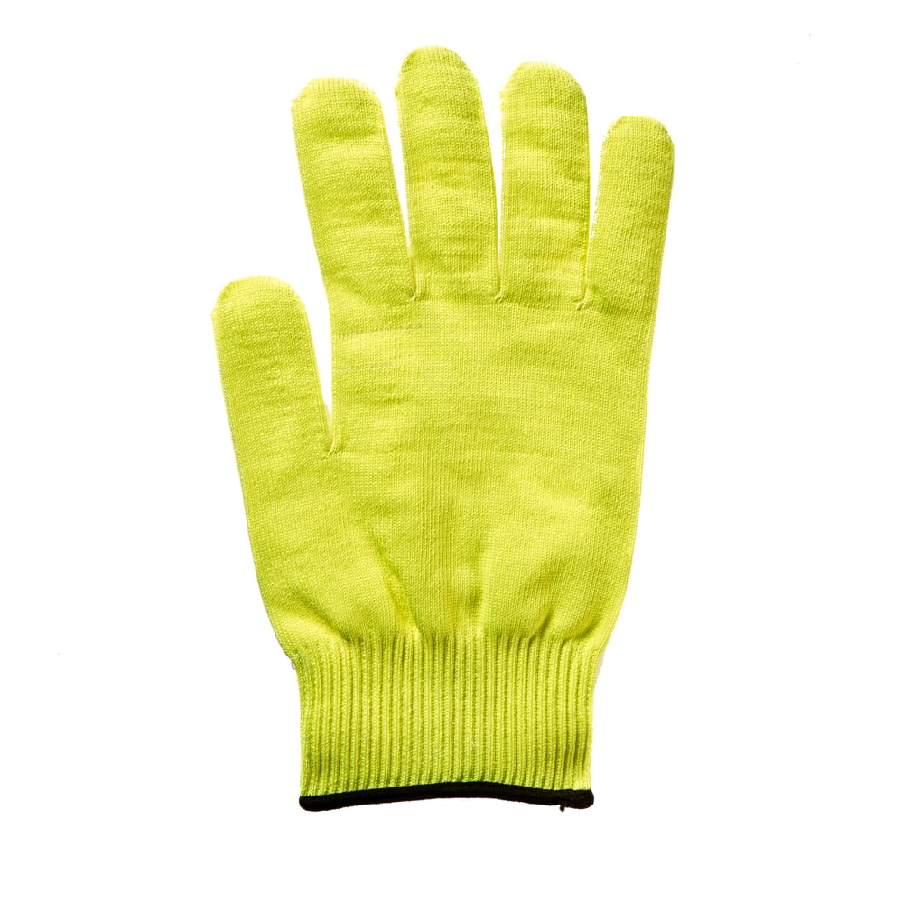 Mercer Culinary M33415YL1X 1X-Large Cut Resistant Glove - Ultra High Molecular Polyethylene, Yellow w/ Black Cuff