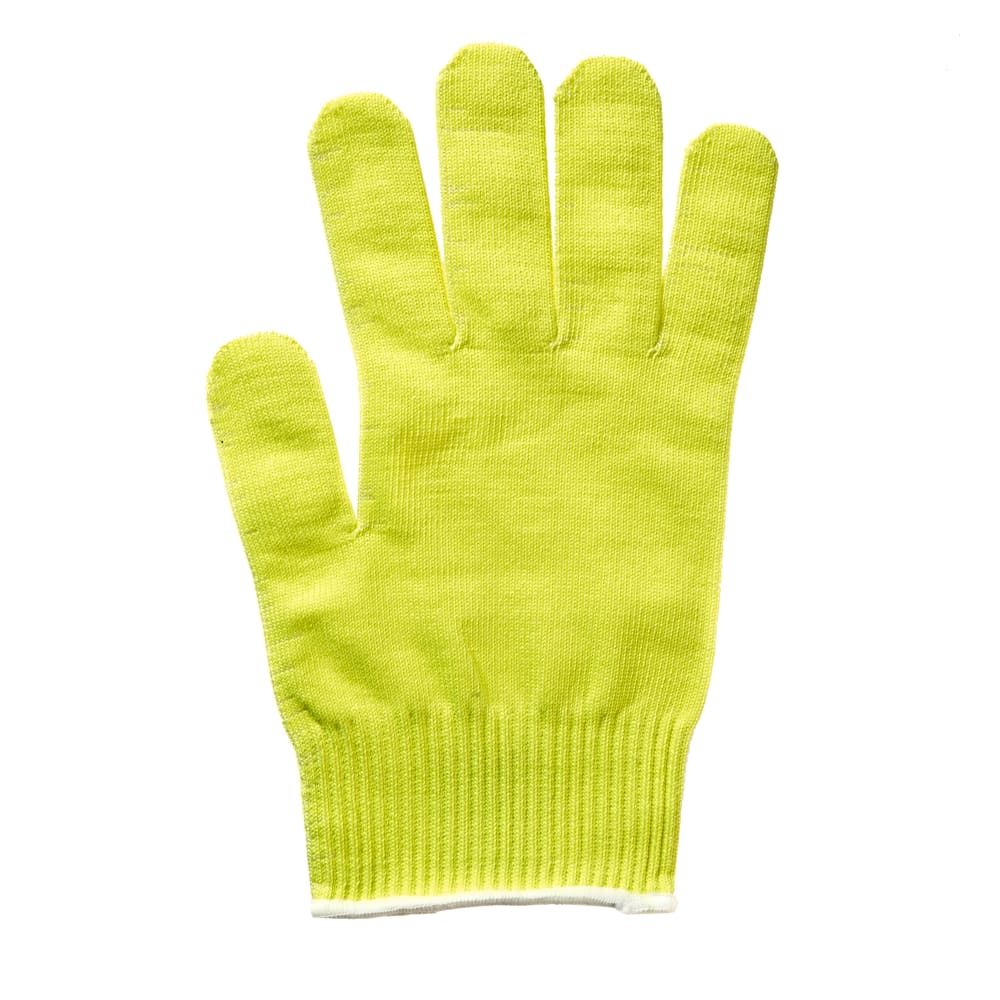 Mercer Culinary M33415YLL Large Cut Resistant Glove - Ultra High Molecular Polyethylene, Yellow w/ White Cuff