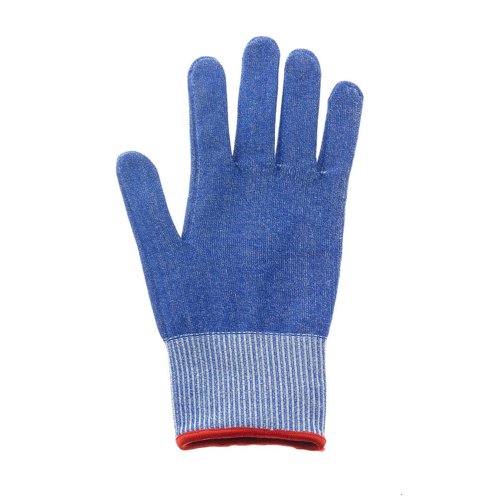 Mercer Culinary M33416BLXS Extra Small Cut Resistant Glove - Ultra Thin Polyethylene, Blue w/ Gold Cuff