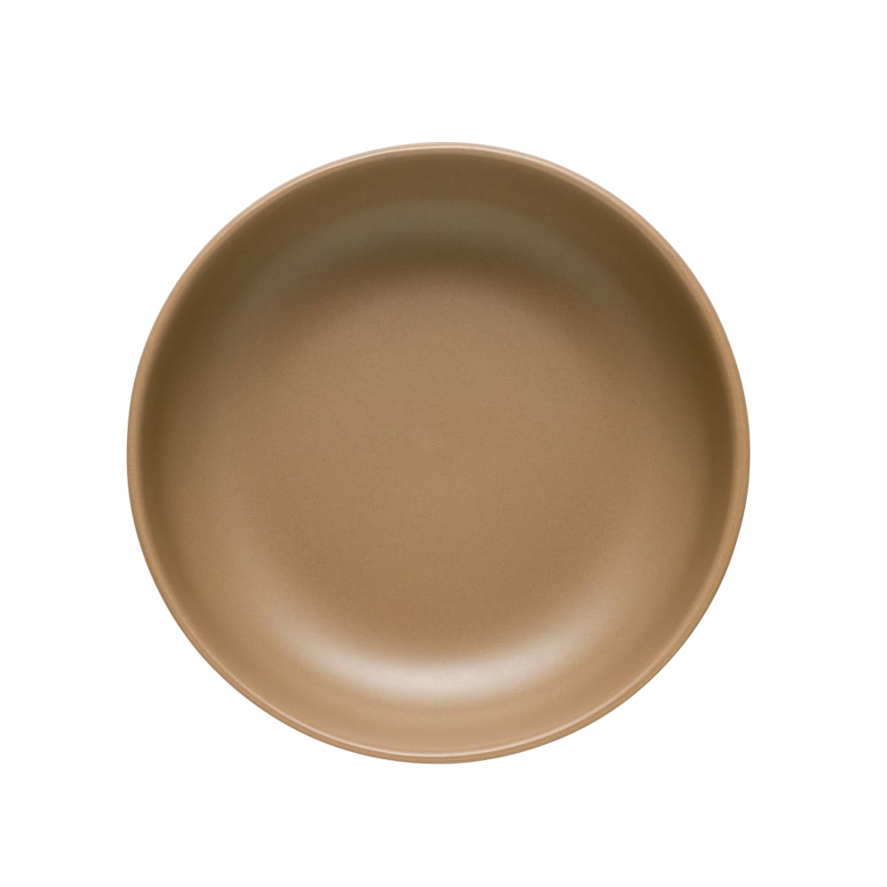 192-DRI21S 17 oz Round Driftstone Low Bowl - Porcelain, Sand