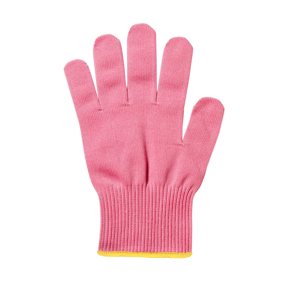 Mercer Culinary M33415PKXS Extra Small Cut Resistant Glove - Ultra High Molecular Polyethylene, Pink w/ Gold Cuff