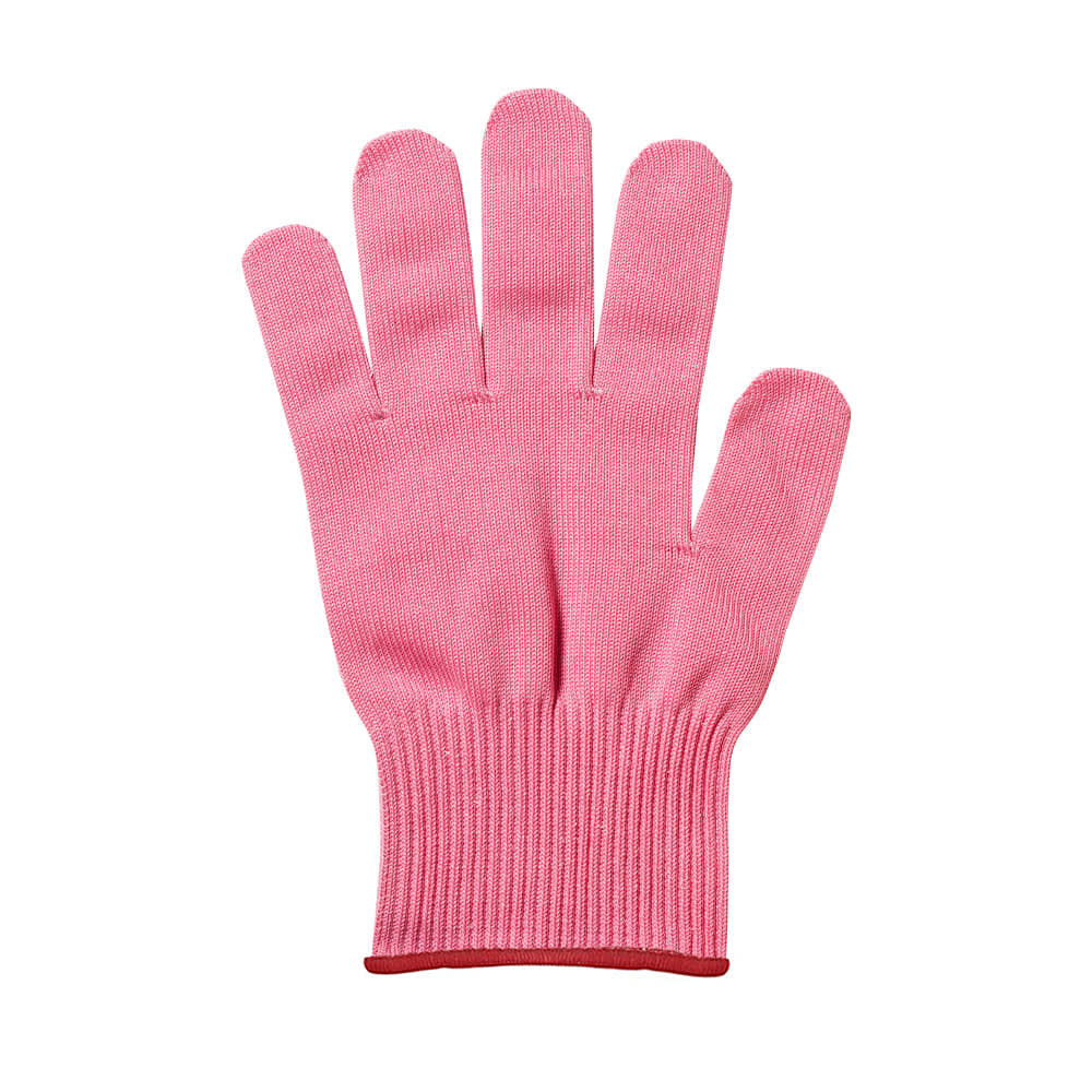 Mercer Culinary M33415PKS Small Cut Resistant Glove - Ultra High Molecular Polyethylene, Pink w/ Red Cuff