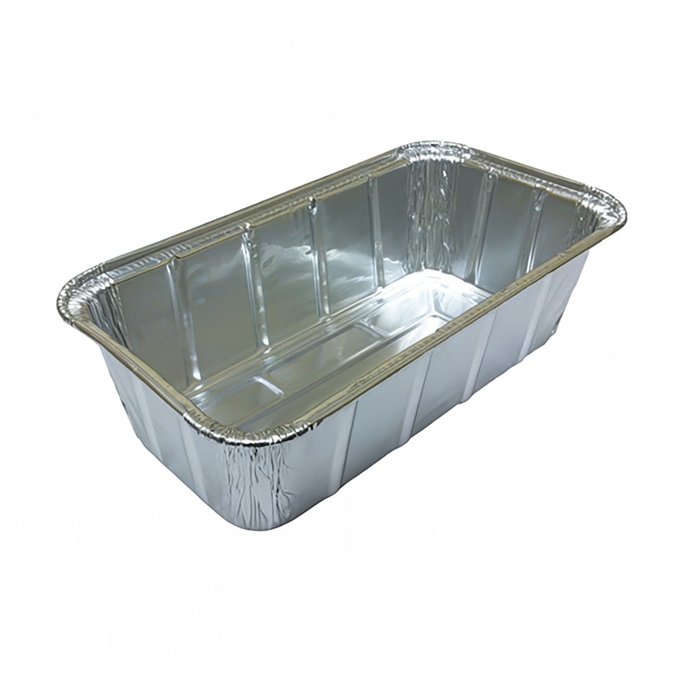 D&W Fine Pack 15640 1/2 lb Loaf Pan 8" x 4 3/10", Aluminum Foil