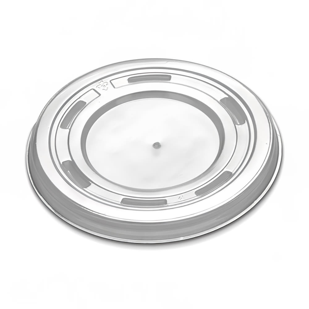 389-603055 Lid for 12 oz Hot/Cold Bowls - Polystyrene, Clear