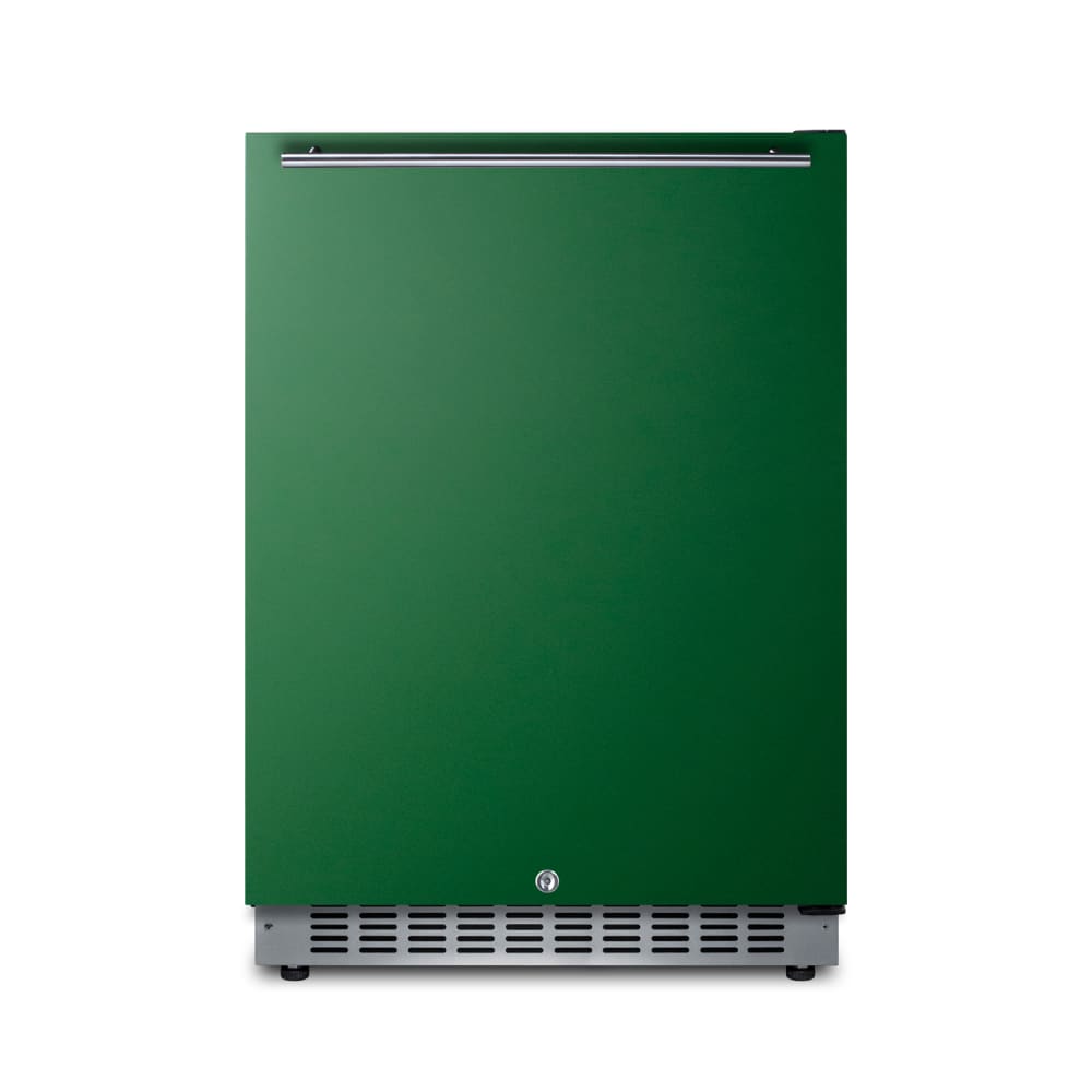 162-AL54G 23 5/8" W Undercounter Refrigerator w/ (1) Section & (1) Solid Door - Emerald...