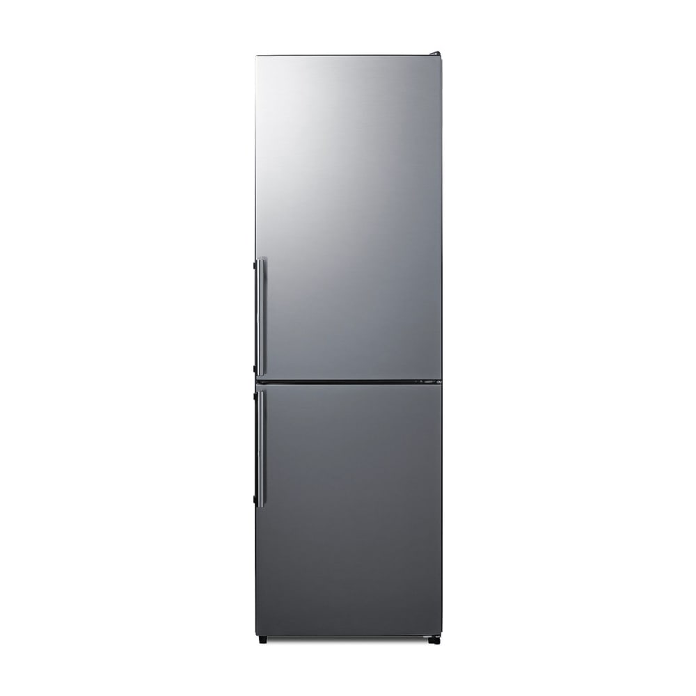 162-FFBF235PL 10.8 cu ft Compact Home Refrigerator & Freezer - Gray, 115v