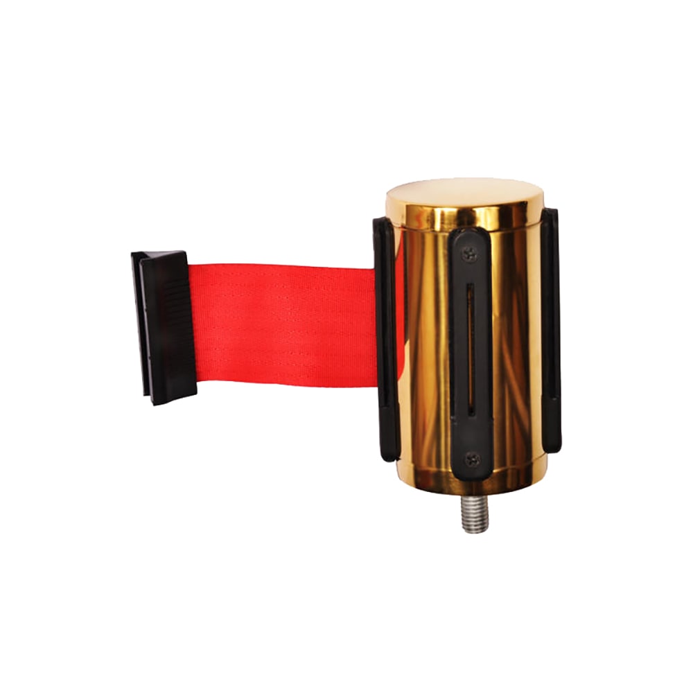CSL 5523RED Belt Head w/ 9 1/2 ft Red Belt, Gold