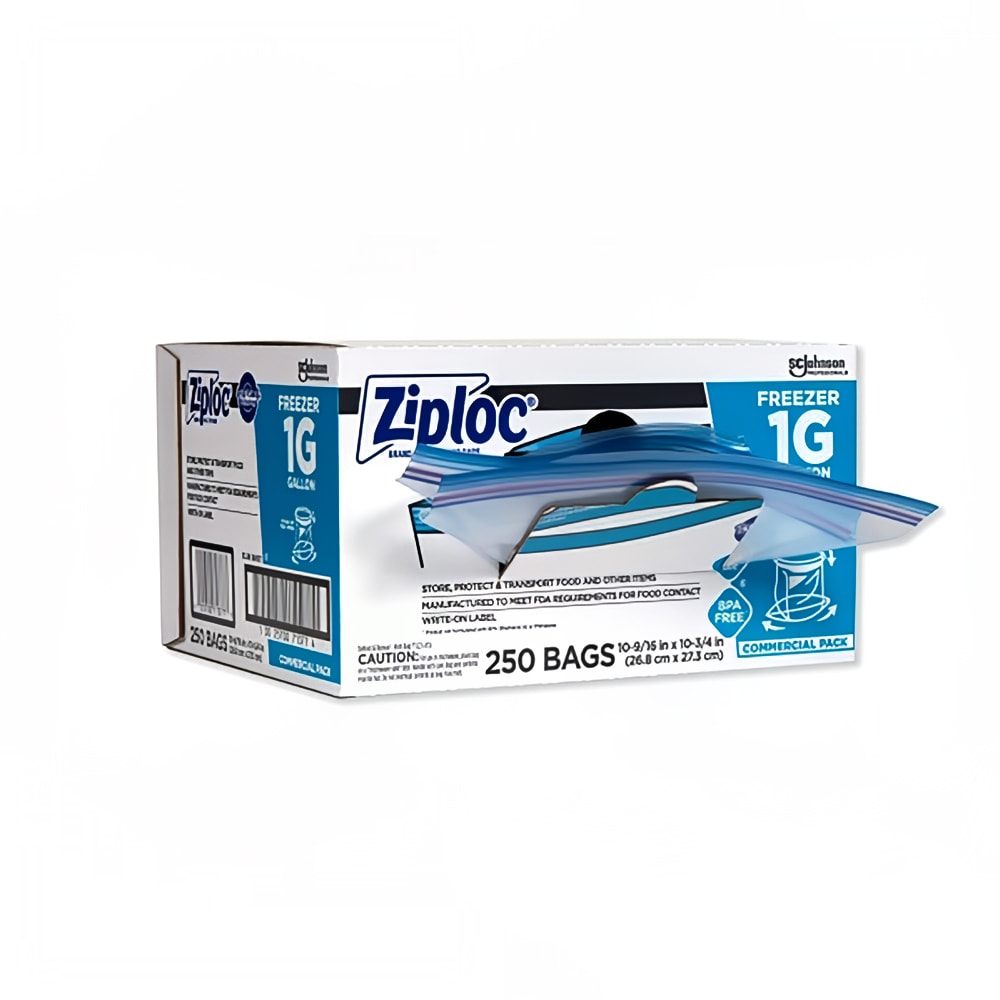 SC Johnson Ziploc Zipper Seal Top Freezer Bag - 10 9/16