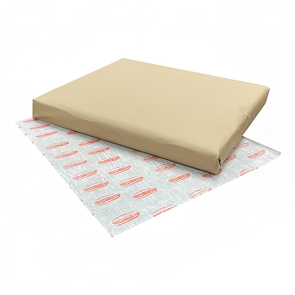240-481147 Deli Paper - 18" x 20", Dry Wax, White