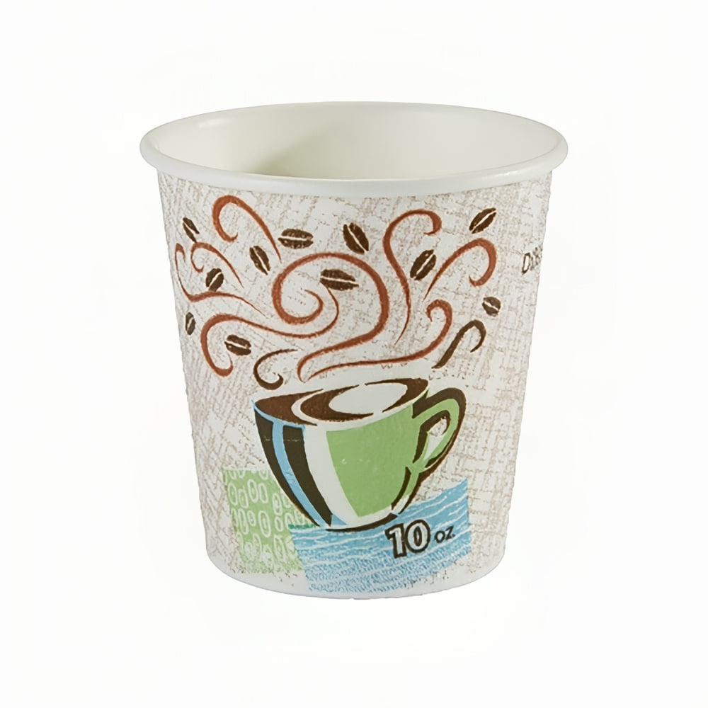 326-540655 PerfecTouch 10 oz Disposable Hot Cup - Paper, Printed