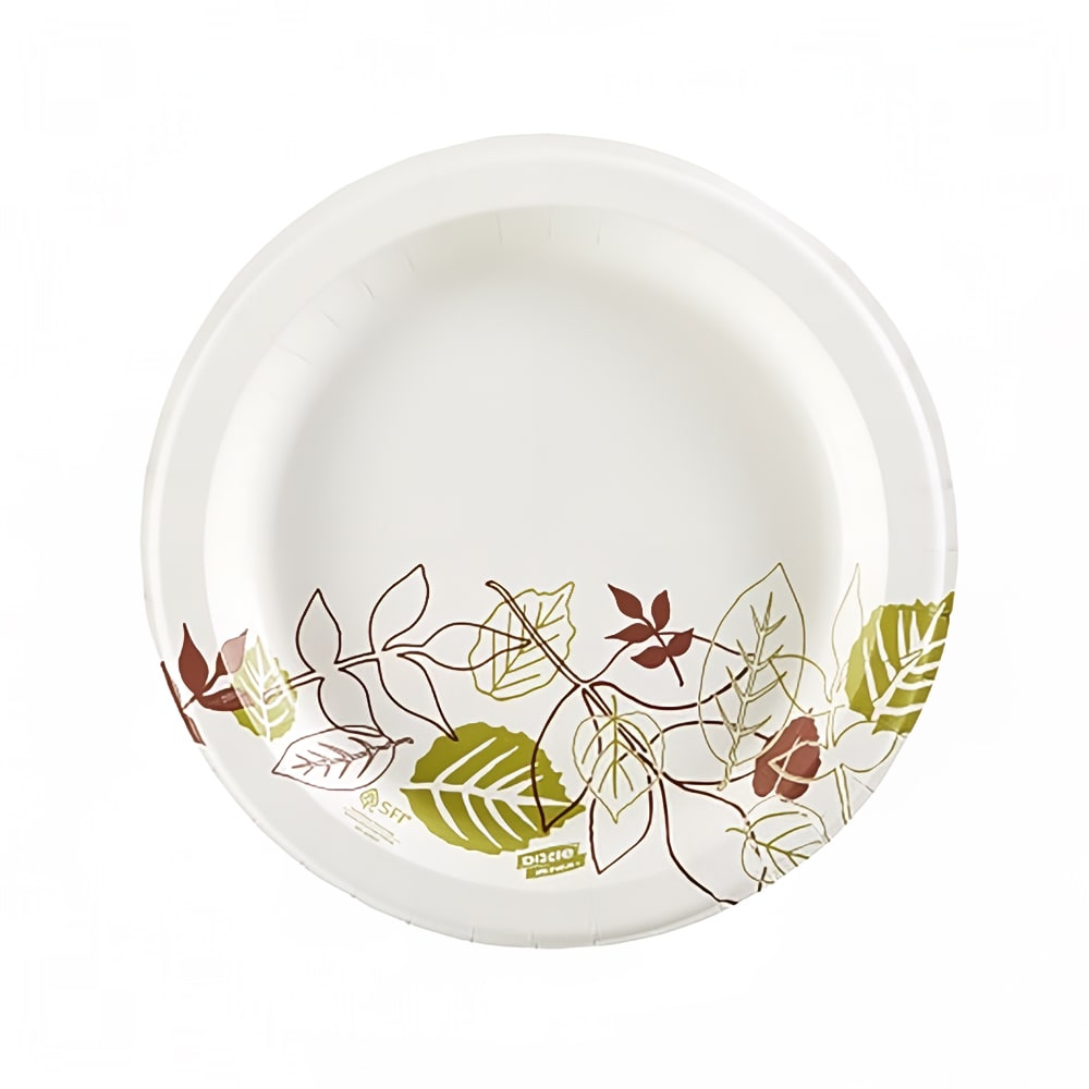 326-546753 Dixie Ultra® 8 1/2" Disposable Plate - Heavy Weight, Paper, White