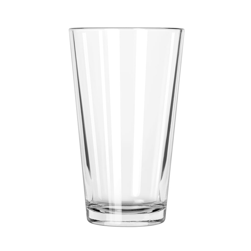 634-1639HT 16 oz Pint Glass / Mixing Glass - DuraTuff Treated