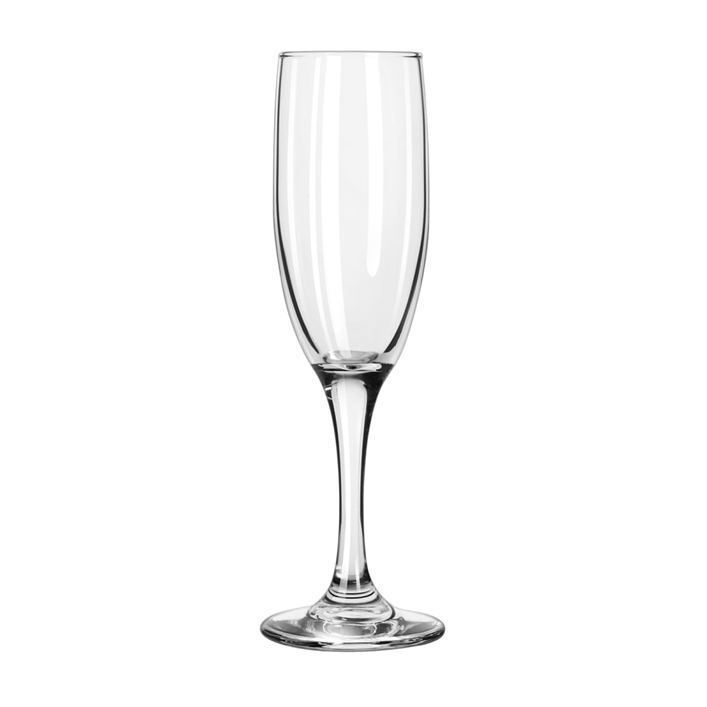 634-3795 6 oz Embassy Champagne Flute Glass - Safedge Rim & Foot Guarantee