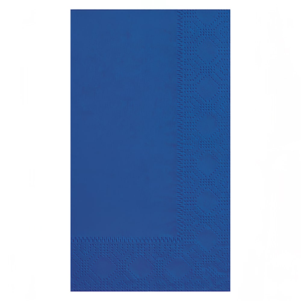 Hoffmaster 180522 1/8 Fold Dinner Napkins - 2 ply, Blue