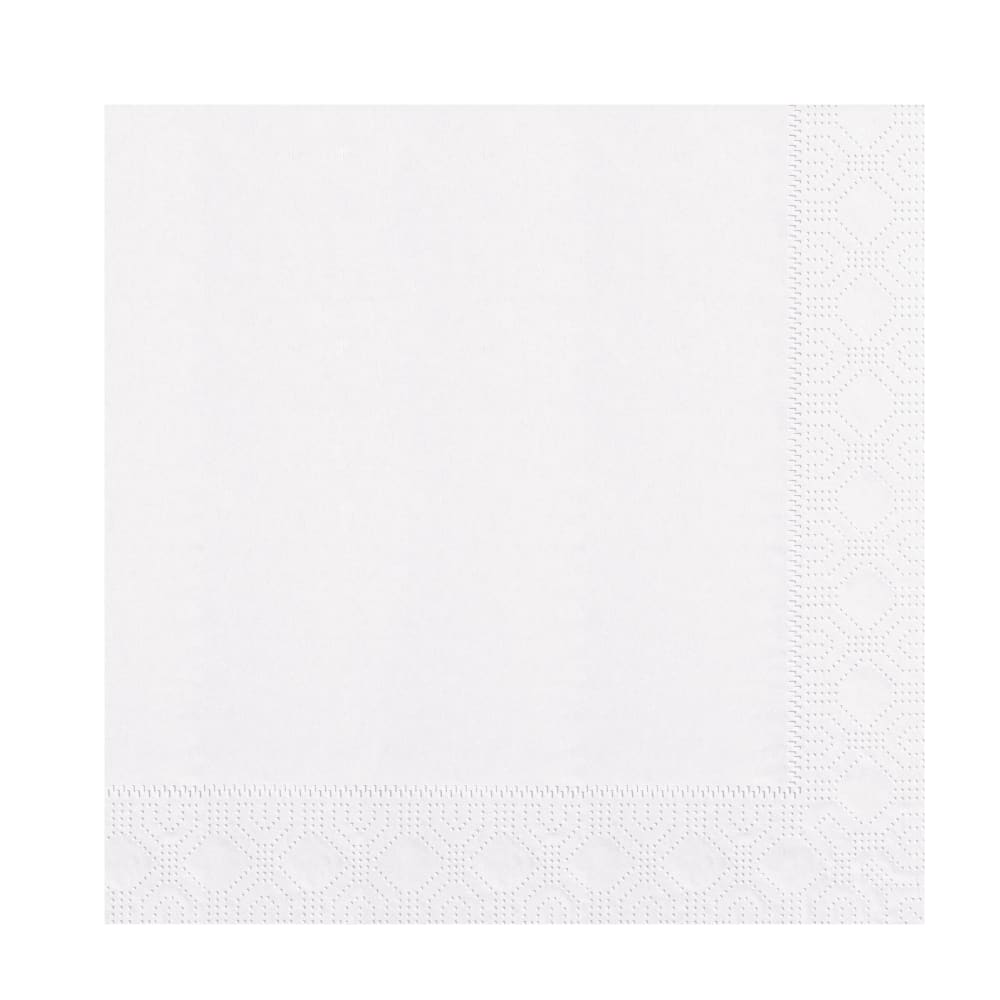 Hoffmaster 180600 1/4 Fold Dinner Napkins - 2 ply, White