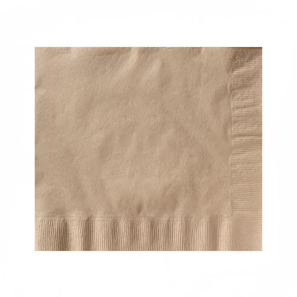 Hoffmaster 180435 Earthwise® 1/4 Fold Dinner Napkins - 2 ply, Brown