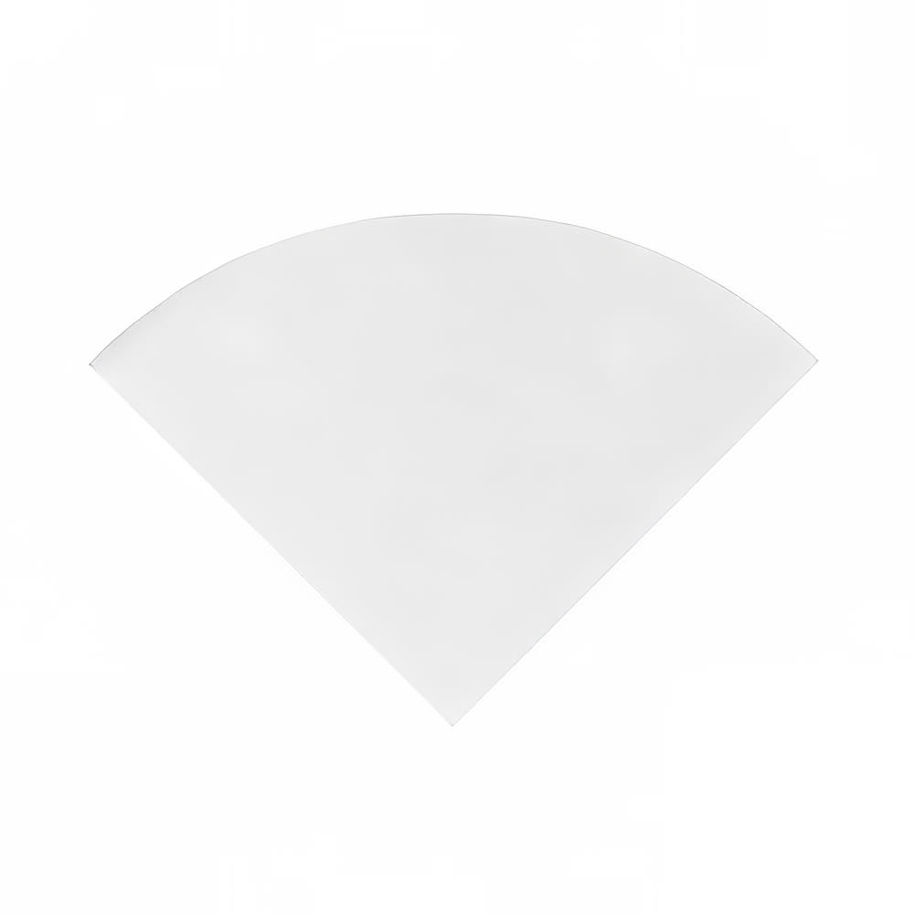 AmerCareRoyal EFC10 10" Cone Fryer Filter Paper, Flat Sheet