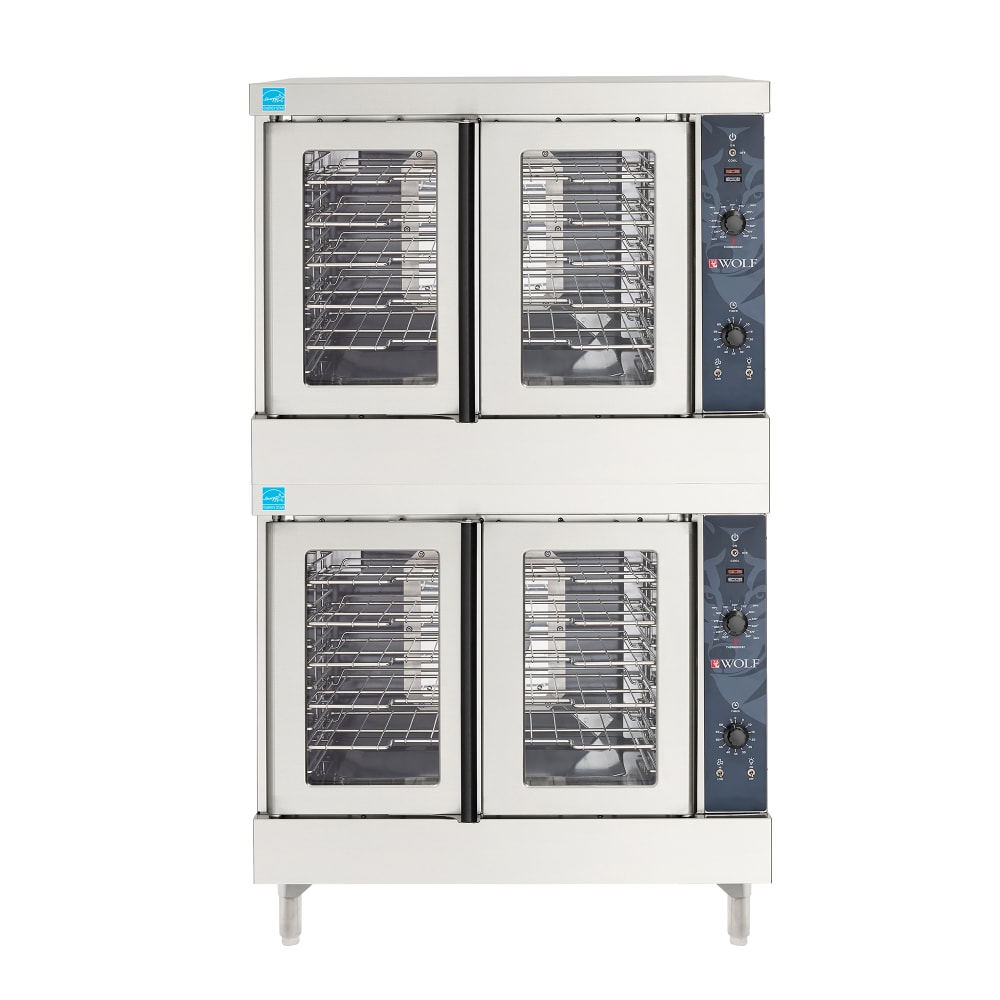 290-WC44ED2083 Double Full Size Electric Convection Oven - 25kW, 208v/3ph 