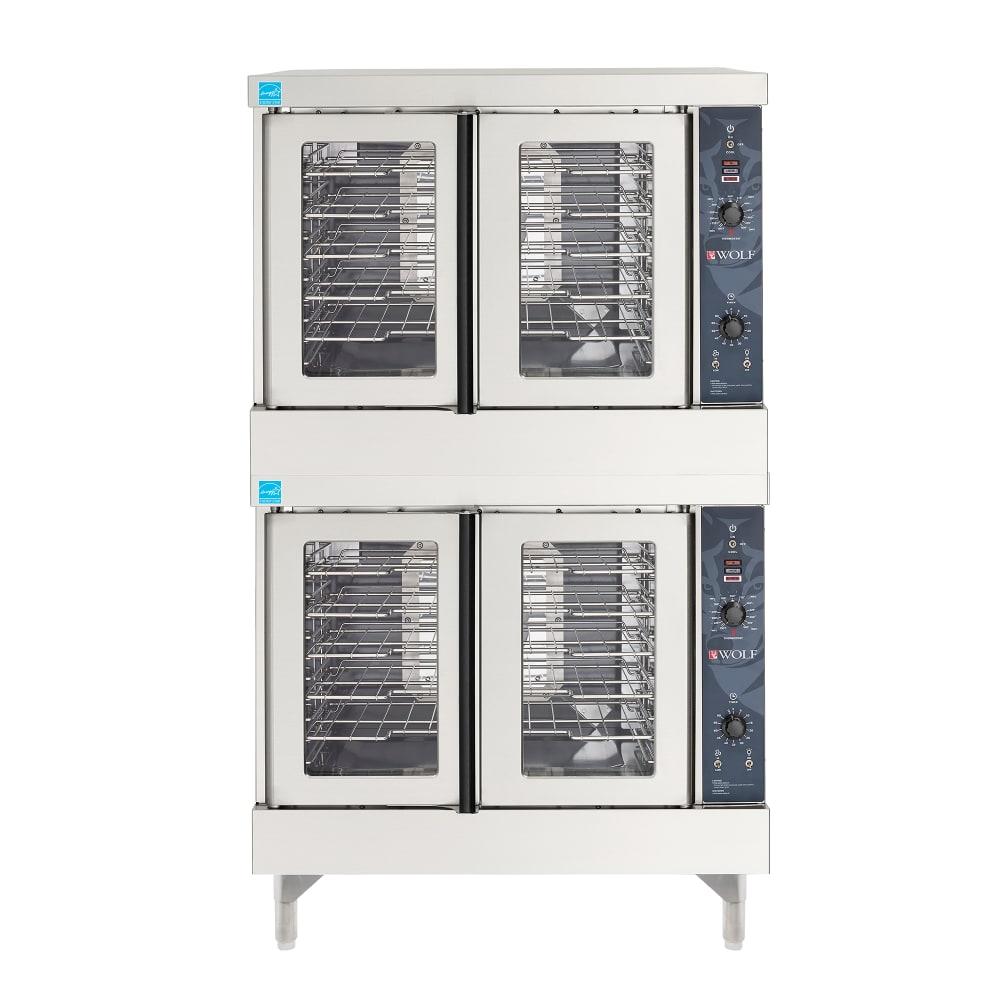 290-WC44GDNG Double Full Size Natural Gas Convection Oven - 100,000 BTU