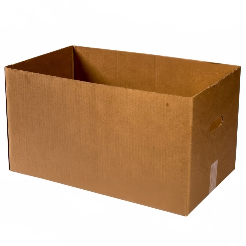 AmerCareRoyal CHTB221312 Carry Out Box w/ Handles - 22" x 13", Brown