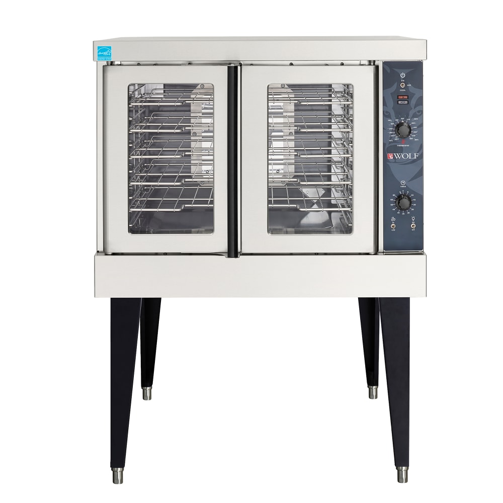 Wolf WC4ED Single Full Size Electric Convection Oven - 12 1/2 kW, 240v/1ph